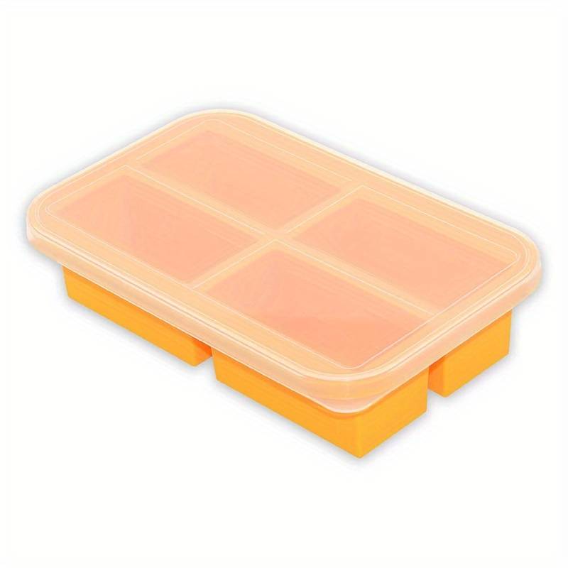 1 cup Extra Large Silicone Freezing Tray With Lid - Temu